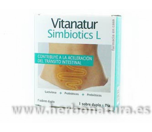 Vitanatur Simbiotics L Tránsito Intestinal 7 sobres-dobles DIAFARM