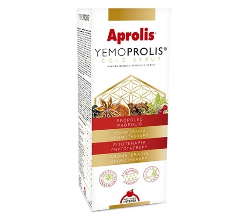 Yemoprolis Gold Jarabe Aprolis Propóleo 500ml. INTERSA